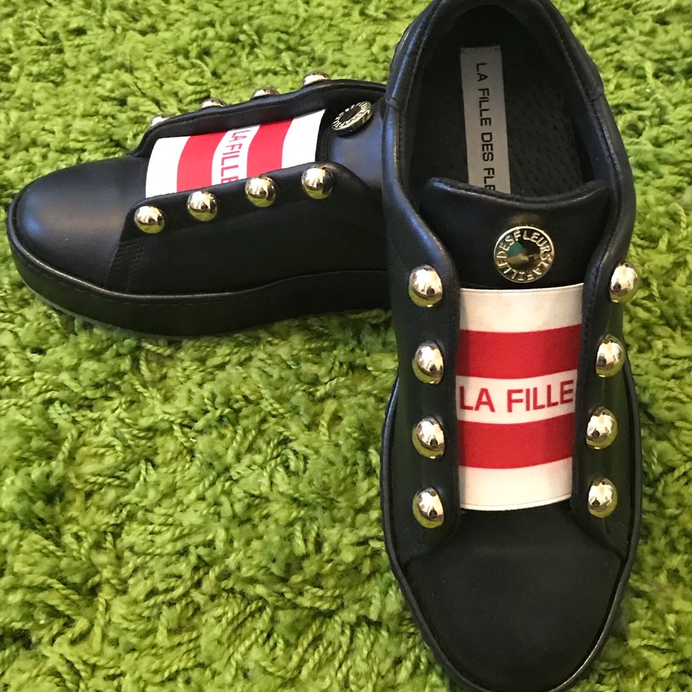 NEW La Fille Des Fleurs Italian Designer Sneaker